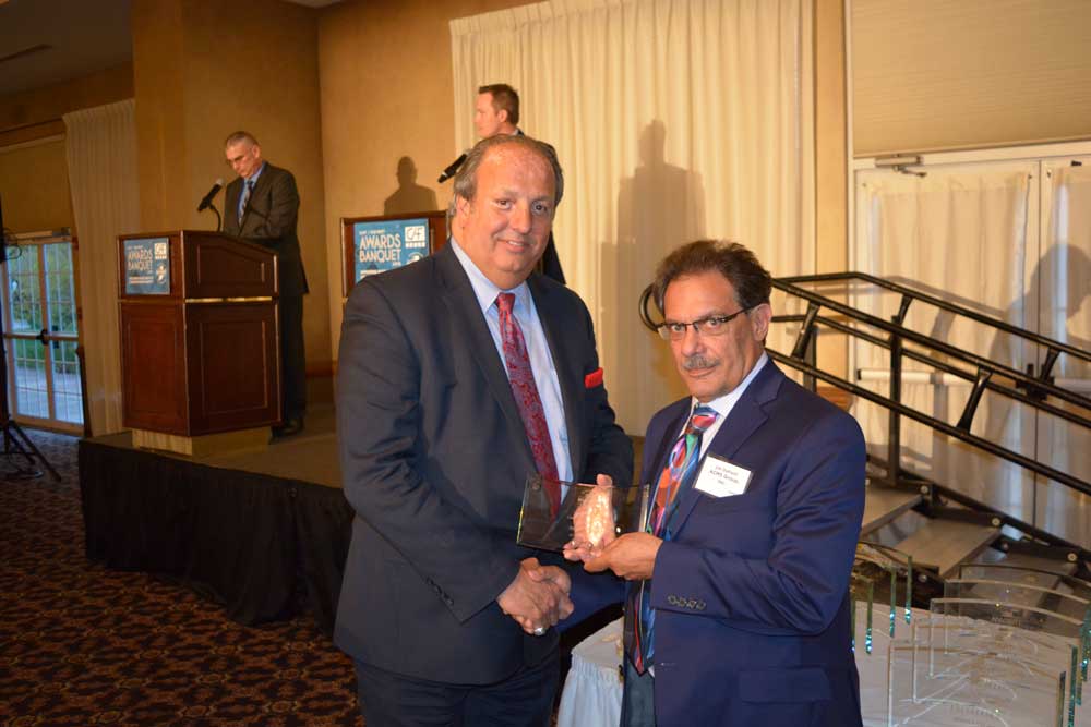 Acms Group President Jim Depaoli Receiving Nwibrt Safety Award